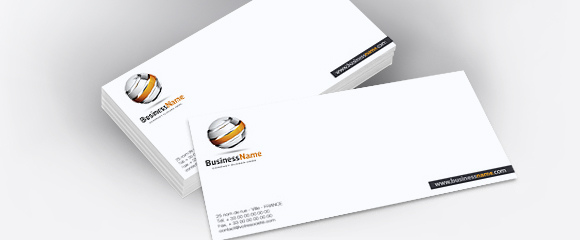 Carte de correspondance personnalisée